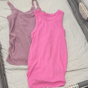 Old Navy Ribbed Maternity Tank Tops